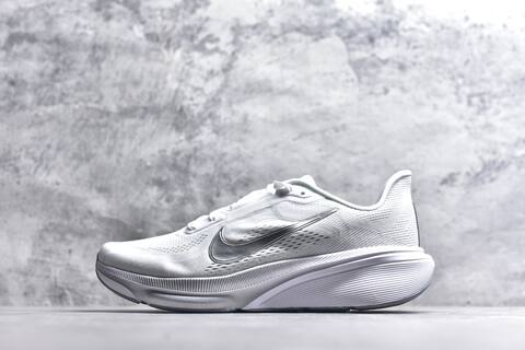 Nike Pegasus 42 IB1881-102 White Metallic Silver Grey Running Shoe - Men's (BS-59422)