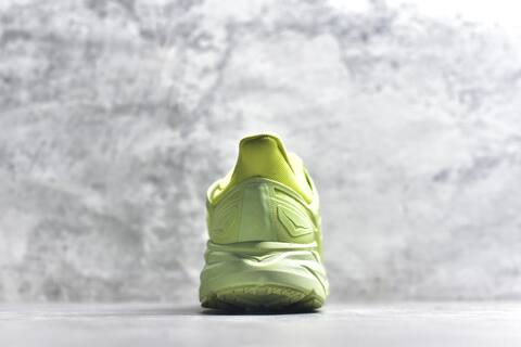 HOKA Project Clifton Neon Lime Green Running Shoe Running Sneakers (BS-59543)