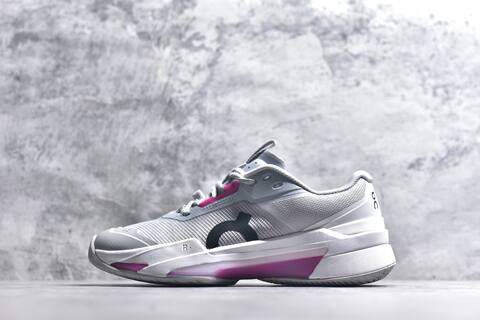 On The Roger Pro Grey White Magenta Blue EU 36-47 Tennis Shoe Casual Sneakers - Unisex (BS-59563)