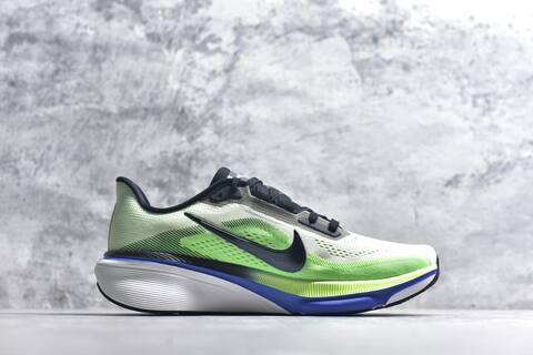 Nike Zoom Pegasus 42 White Neon Green Black Blue Running Shoe - Men's (BS-59423)