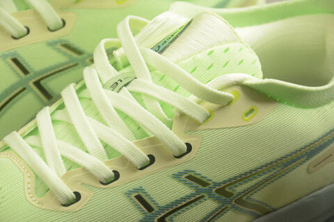 ASICS GEL-KAYANO 31 PLATINUM 1011B867-300 Cool Matcha Celadon Grey Neon Yellow US 8 5 EUR 42 UK 7 5 CM 26 5 Running Shoe Running Sneakers - Men's (BS-59573)