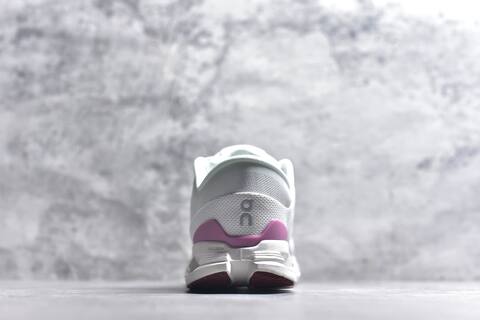 On Cloud X4 White Brown Burgundy Running Shoe Running Sneakers (BS-59771)