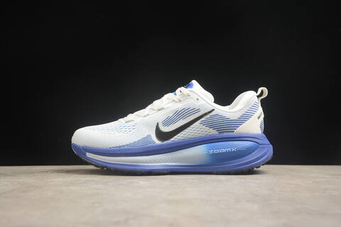 Nike Vomero 18 HM6803 104 White Blue Black EUR 41 Running Shoe - Men's (BS-59446)