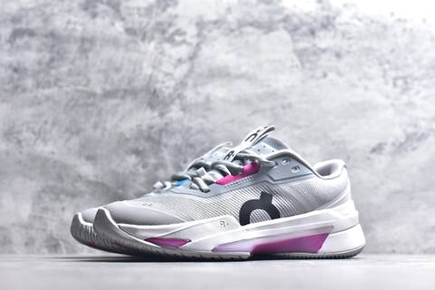 On The Roger Pro Grey White Magenta Blue EU 36-47 Tennis Shoe Casual Sneakers - Unisex (BS-59563)