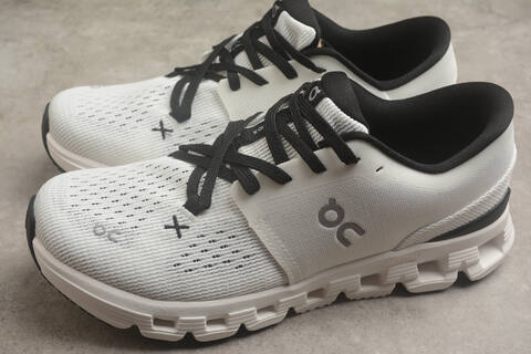 On Running Cloud X 4 3ME30040791 Ivory Black US 7 EU 40 UK 6 5 JP 25 Running Shoe Running Sneakers - Men's (BS-59785)