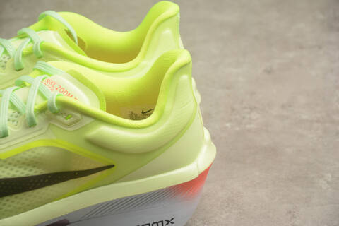 Nike Zoom Fly 6 Neon Yellow Orange Light Green EU 40 Running Shoe - Men's (BS-59845)