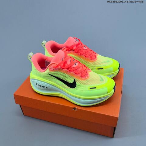 Nike Vomero Plus Neon Yellow Neon Pink Black Light Mint EU 36-45 Running Shoe - Unisex (BS-61309)