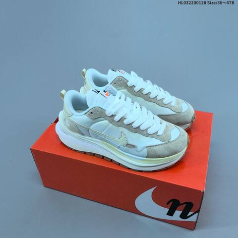 Nike Vaporwaffle Sacai White Beige Green EU 36-47 Sneaker - Unisex (BS-61710)