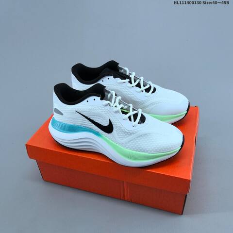 Nike Comfort Ride EasyOn FN0338 109 White Black Blue Green EU 40 45 Running Shoe EU 40-45 - Men's (BS-61633)
