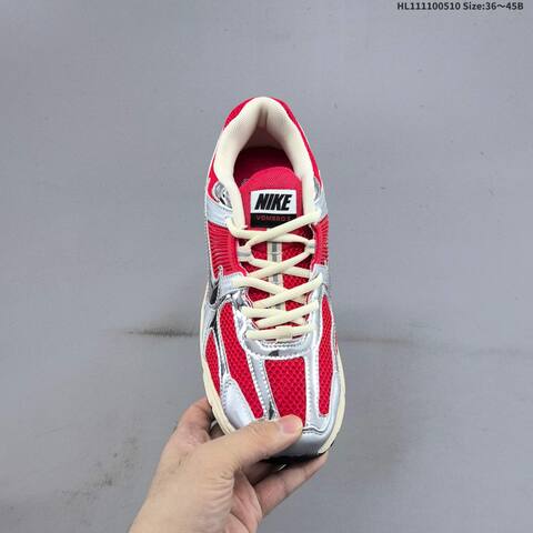 Nike Zoom Vomero 5 Red Silver Cream White EU 36-45 Running Shoe - Unisex (BS-60423)
