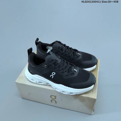 On Cloudpulse Next Cloud X Black White EU 36-45 Running Shoe Running Sneakers - Unisex (BS-69622)