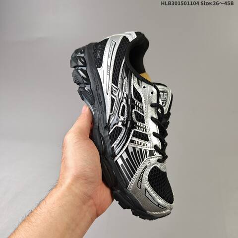 ASICS Gel-Kayano 12 1 Silver Black Green White EU 36-45 Running Shoe Running Sneakers - Unisex (BS-69331)