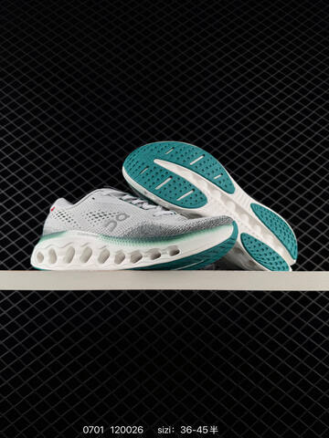 On Cloudtilt Light Grey Teal White EU 36-45 Running Shoe Running Sneakers - Unisex (BS-85094)