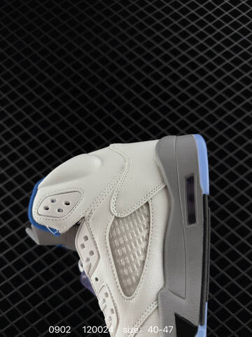 Jordan Air Jordan 5 SE Craft DD0587-110 White Grey Blue Black EU 40-47 Basketball Shoe - Men's (BS-80788)