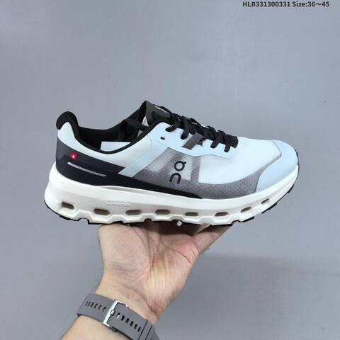 On Cloudvista 2 White Blue Navy Cream EU 36-45 Trail Shoe Trail Running Sneakers - Unisex (BS-69651)