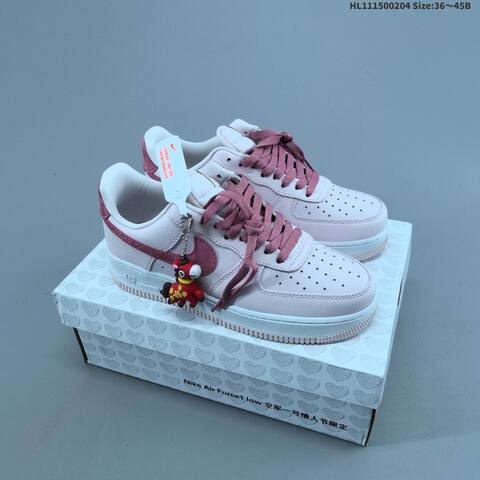Nike Air Force 1 07 LX Light Pink Dark Pink White EU 36-45 Sneaker - Unisex (BS-61534)