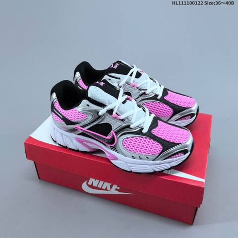Nike V5 RNR Pink Silver Black White EU 36-40 Running Shoe - Unisex (BS-61828)