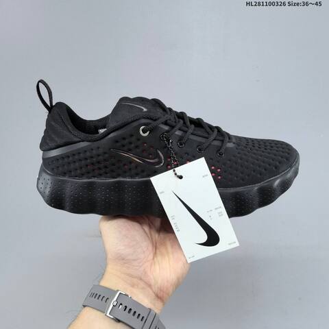 Nike Mind 002 Black Purple Metallic Silver EU 36-45 Running Shoe - Unisex (BS-61117)