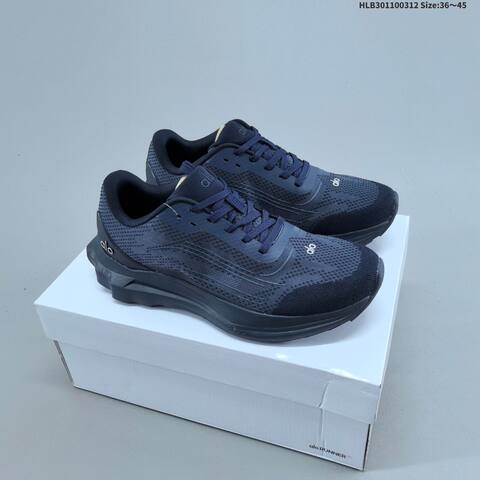 Alo Yoga Alo Runner Dark Charcoal Gray EU 36-45 Running Shoe Running Sneakers - Unisex (BS-69680)