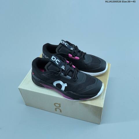 On Running THE ROGER Pro Pink Orange Black White Purple EU 36-45 Tennis Shoe Casual Sneakers - Unisex (BS-69515)