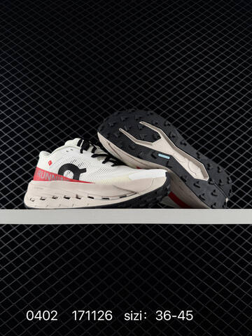 On Running Cloudrunner 2 Dark Gray Or White Red Black EU 36-45 Trail Shoe Trail Running Sneakers - Unisex (BS-85376)