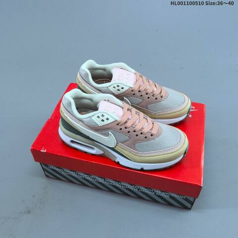 Nike Air Max BW Grey Pink Beige White EU 36-40 Sneaker - Unisex (BS-60428)