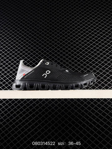 On Running Cloud 6 Coast Black Grey White Red EU 36-45 Running Shoe Running Sneakers - Unisex (BS-84943)