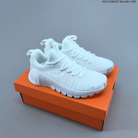 Nike Free Metcon 6 FJ7127-103 All White EU 39-47 Training Shoe - Unisex (BS-61721)