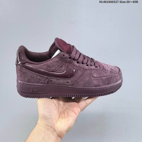 Nike Air Force 1 07 Burgundy Light Pink EU 36 45 Sneaker EU 36-45 - Unisex (BS-61092)