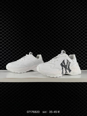 MLB BIGBALL CHUNKY VINTAGE CURSIVE White Black EU 35-45 Sneaker Casual Sneakers - Unisex