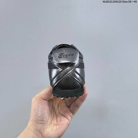 Onitsuka Tiger MEXICO 66 Metallic Dark Silver Black EU 36-45 Sneaker Casual Sneakers - Unisex (BS-69036)