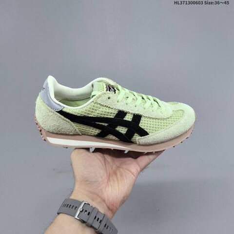 Onitsuka Tiger EDR 78 Lime Green Black Beige EU 36-45 Running Shoe Running Sneakers - Unisex (BS-68771)