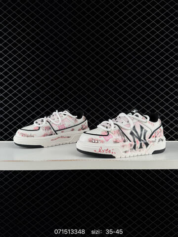 MLB Chunky Liner White Pink Black EU 35-45 Skate Shoe Skate Sneakers - Unisex
