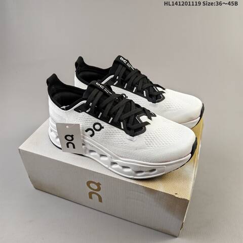 On Cloudsurfer Max White Black EU 36-45 Running Shoe Running Sneakers - Unisex (BS-69801)