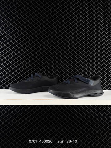 On CLOUDNOVA 450026 All Black EU 36-40 Running Shoe Running Sneakers - Unisex (BS-85091)