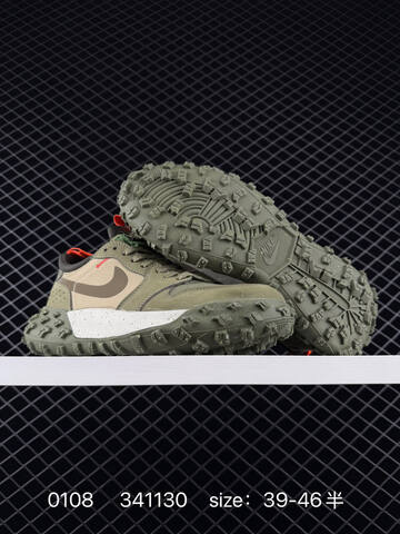 Nike Air Jordan 1 Low Element Gore Tex Olive Green Beige White Orange EU 39-46 Trail Shoe - Unisex (BS-79892)