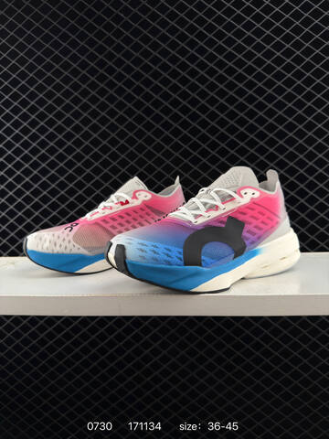 On Running Cloudboom Strike Limelight Blue Pink White Black EU 36-45 Running Shoe Running Sneakers - Unisex (BS-85516)