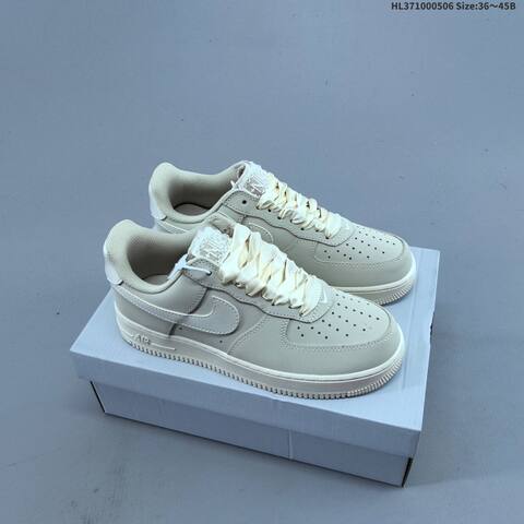 Nike Air Force 1 Low Light Beige Cream EU 36-45 Sneaker - Unisex (BS-60478)