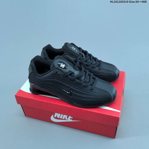 Nike Shox 2 Black White EU 36-46 Running Shoe - Unisex (BS-61258)