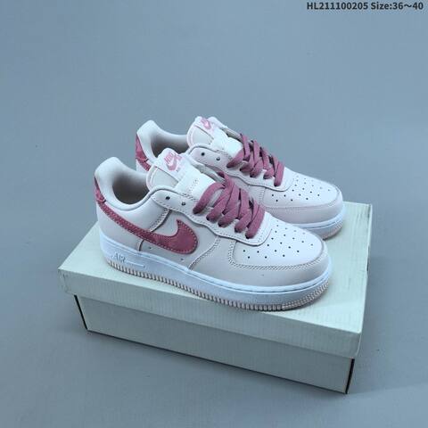 Nike Air Force 1 07 LX Light Pink Dark Pink White EU 36-40 Sneaker - Unisex (BS-61528)