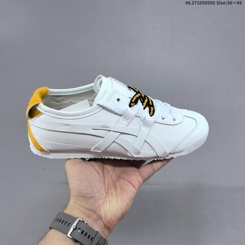 Onitsuka Tiger Mexico 66 White Yellow Black EU 36-45 Sneaker Casual Sneakers - Unisex (BS-68861)