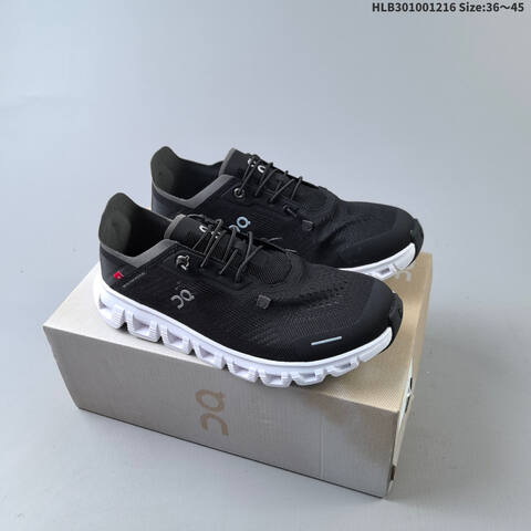 On Running Cloud 6 Coast White Black EU 36-45 Running Shoe Running Sneakers - Unisex (BS-69740)