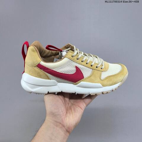 Nike Tom Sachs x Nike Craft Mars Yard 2 0 Beige Red White Tan EU 36-45 Sneaker - Unisex (BS-61323)
