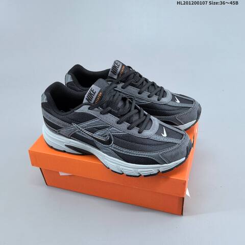 Nike Initiator Dark Grey Black Light Grey EU 36-45 Running Shoe - Unisex (BS-62163)