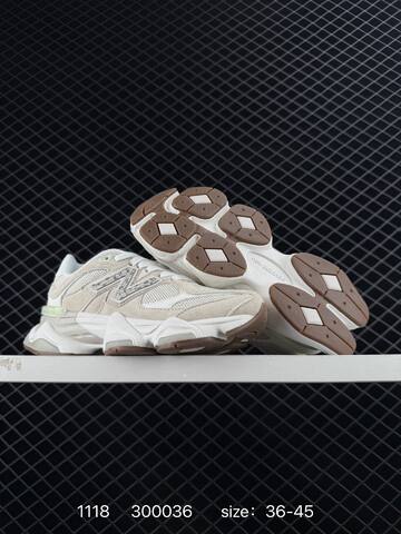 New Balance 9060 Beige White Brown Light Green EU 36-45 Sneaker - Unisex (BS-82579)