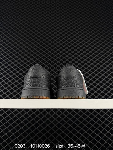 Jordan Air Jordan 1 Low Travis Scott DIY XS2025 DF24 Black Gum Brown EU 36-45 Sneaker - Unisex (BS-79724)