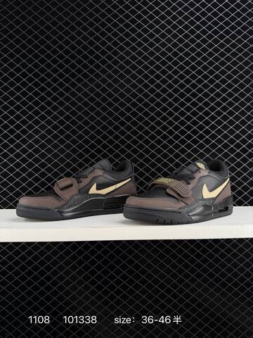 Jordan Air Jordan Legacy 312 Low Black Brown Gold EU 36-46 Basketball Shoe - Unisex (BS-80319)