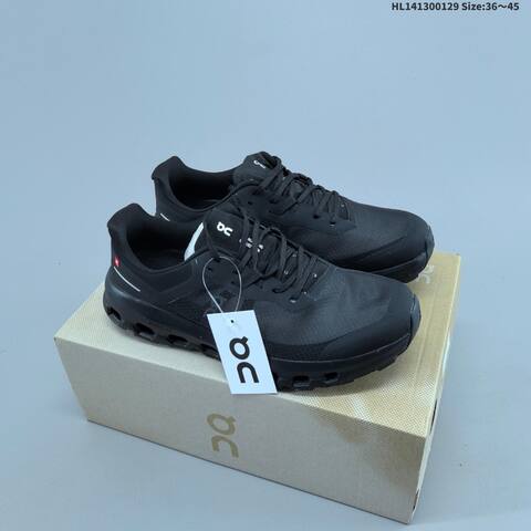 On Cloudvista 2 Waterproof All Black EU 36-45 Trail Shoe Trail Running Sneakers - Unisex (BS-69698)