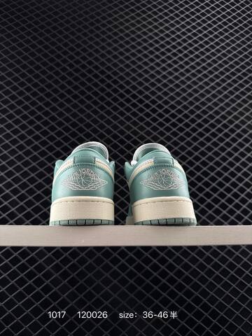 Jordan Air Jordan 1 Low Turquoise White Sail EU 36-46 Sneaker - Unisex (BS-80499)