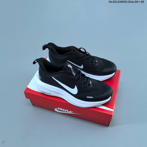 Nike Zoom Pegasus ZoomX Black White EU 36-45 Running Shoe - Unisex (BS-60005)